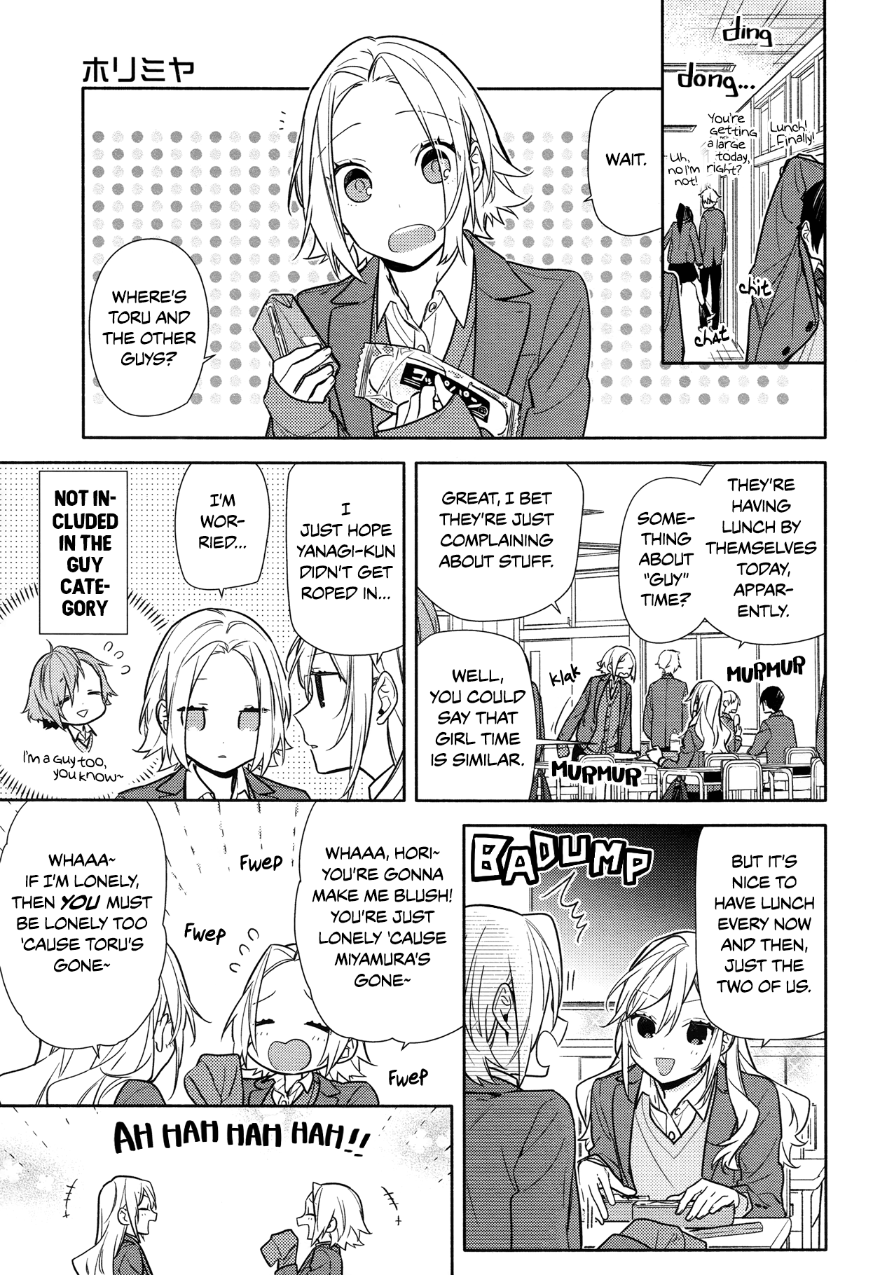 Horimiya, Chapter 111 image 01